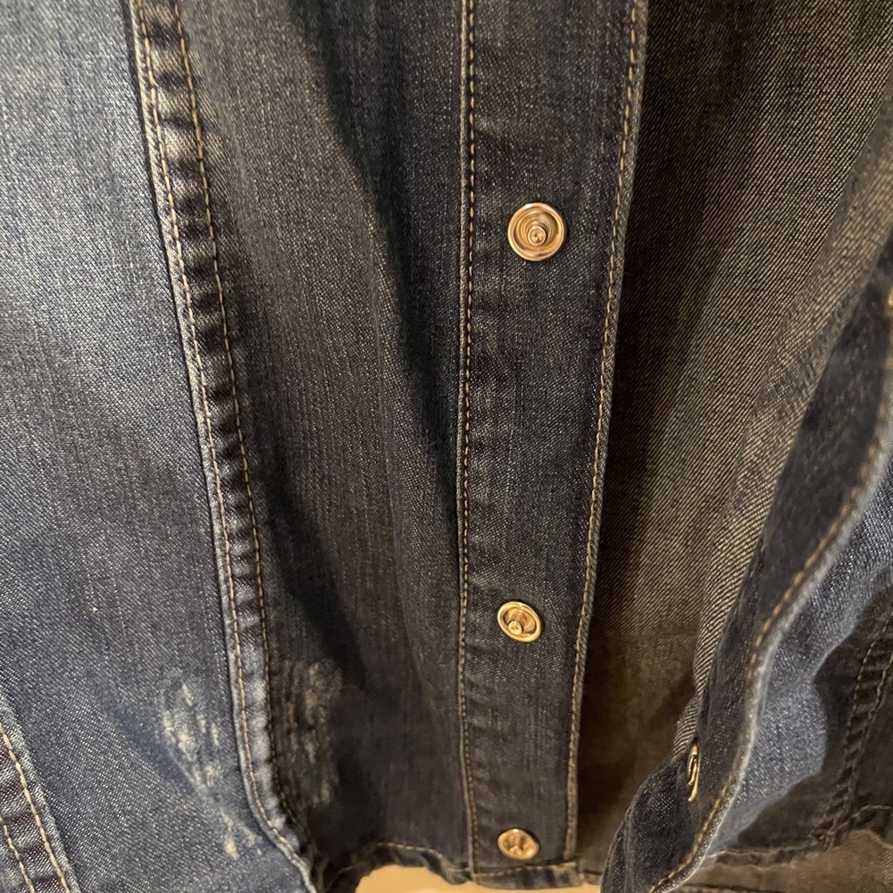 Zara jeans dress shirt nwt - Picture 3 of 7